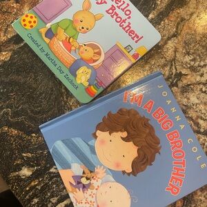 Hello Baby Brother! and I'm a Big Brother Book Set